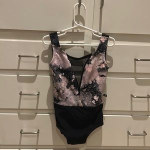Lucky Leo Dart Cherry Blossom Leotard